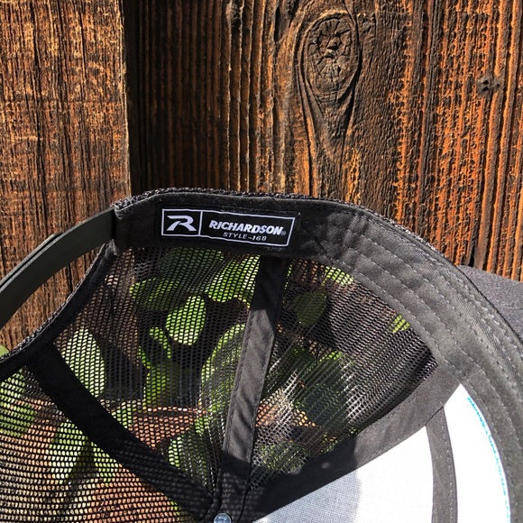 Niceride. Black Trucker Hat. Colorful Embroidery. - Picture 5 of 6